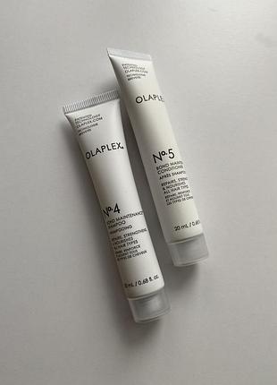 Мініатюри засобів для волосся від olaplex