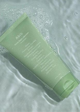 Abib acne foam cleanser heartleaf foam – пенка для умывания против акне