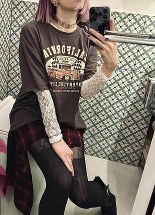 Футболка в винтажном стиле