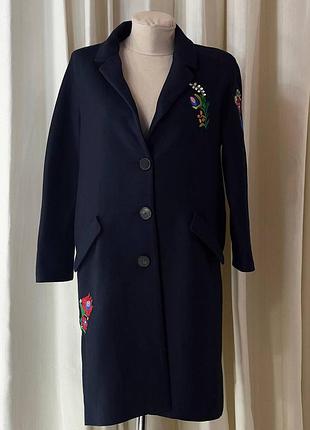 Шикарное демисезонное женское пальто zara