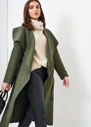 Женское брендовое флисовое пальто /кардиган