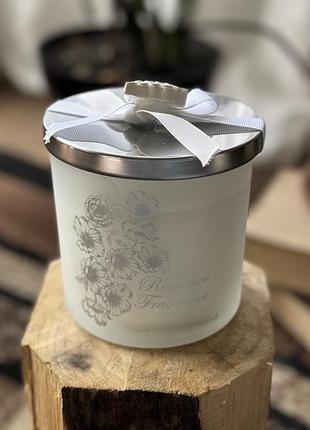 Ароматическая подарочная свеча romance fragrance candle - dark orchid &amp; patchouli