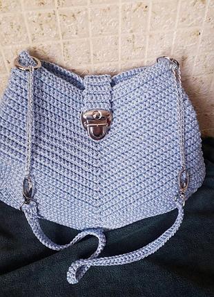 Сумка в'язана жіноча