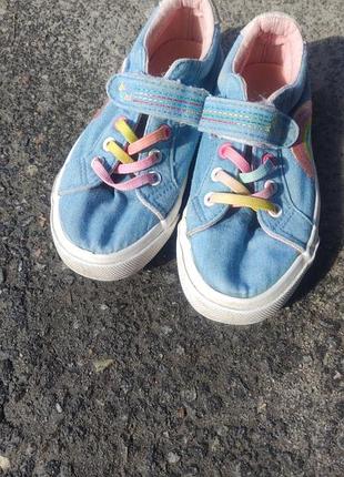 Кеди джинсові