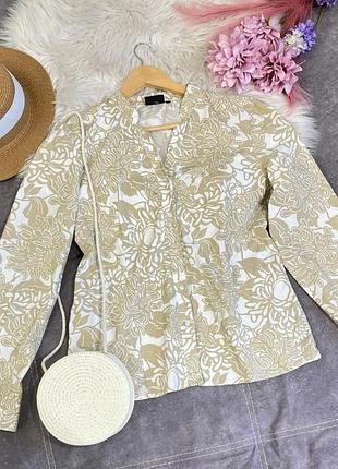 Блузка блуза женская размер xl (50) из коттона