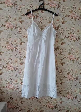 Котонове літнє плаття прошла стан нового h&m