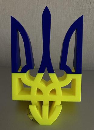 Патриотическая подставка трезуб под телефон планшет