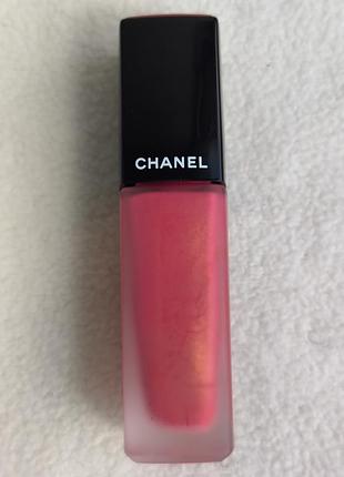 Новая жидкая лаковая французская помада шанель chanel rouge allure ink 146 seduisant
