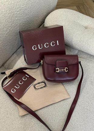 Жіноча шкіряна сумка гуччі