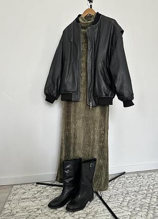 Розкішна оксамитова сукня максі