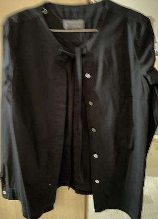 Чорна сорочка блузка італія