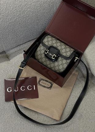Жіноча шкіряна сумка гуччі