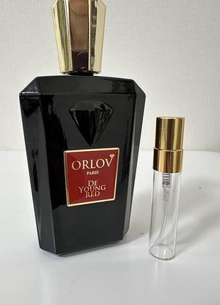 Парфюмированная вода orlov paris de young red, распив. оригинал
