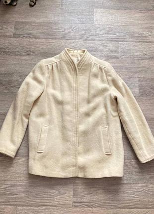 Пальто-куртка шерстяная