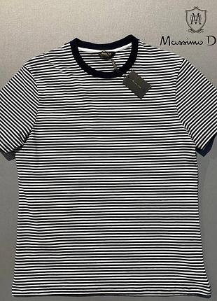 Футболка massimo dutti трикотаж