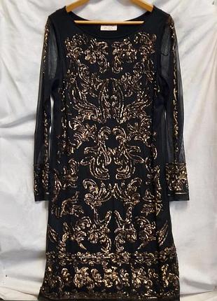 Ошатне вечірнє плаття per una від британського бренда m&amp;s