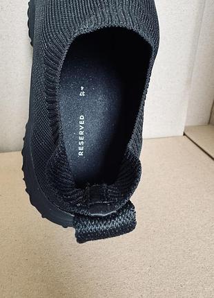 Кросівки жіночі reserved, 37, чорні, нові