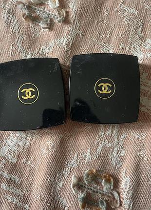 Тіні срібло та золото chanel