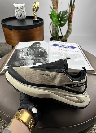 Мужские кроссовки песочного цвета salomon odyssey 🆕 демисезонные кроссовки соломон