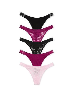 Набір трусиків victoria’s secret, 5шт😍