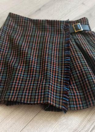 Ефектна спідниця  в клітку 5