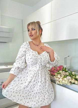 Квіткова сукня