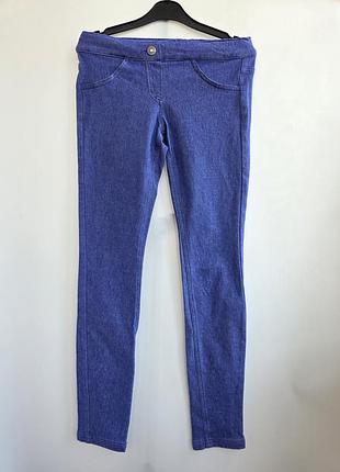 Стрейчевые эластичные джинсы джеггинсы девочке скинни benetton skinny