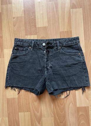 Сірі джинсові шорти, розмір m