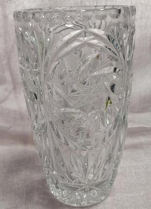 Ваза кришталева