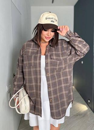 Рубашка в клетку