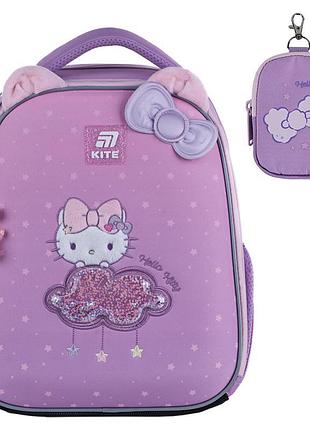 Рюкзак шкільний каркасний kite education hello kitty hk25-555s