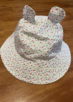 Дитяча панама з вушками 9-18 міс