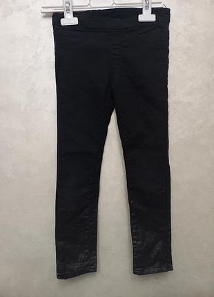 Черные брюки на девочку 6-7 лет