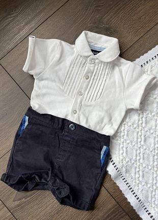 Пісочник для хлопчика шорти з поло ted baker 0-3 міс 62 см