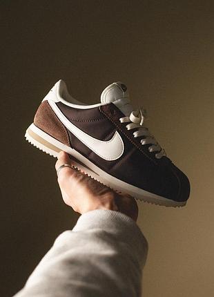 Кросівки nike cortez brown🐻коричневий колір
