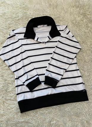 Лонг,реглан,світшот в смужку