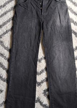 Джинсы клеш черного цвета