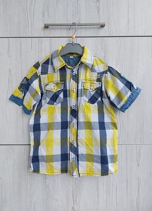 Бавовняна сорочка короткий рукав