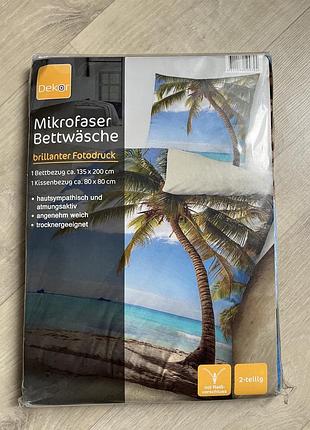 Комплект постільної білизни, підодіяльник наволочка. німеччина