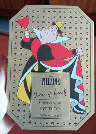 Палетка cartice villains queen of hearts