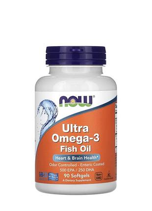 Риб’ячий жир із ультраомега-3, 90 капсул
