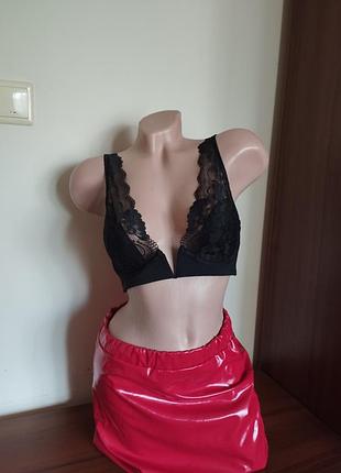 Кружевной бюстгальтер на косточках 75вс