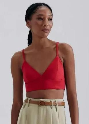 Актуальный и стильный топ в рубчик, от "primark"