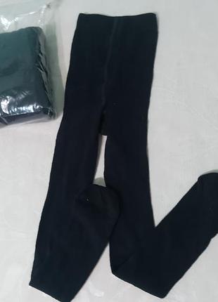 Однотонні колготки чорні george 
набір чорних однотонних колготок