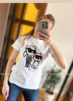 Футболка karl lagerfeld