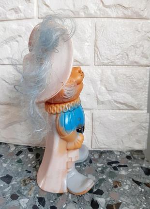 Игрушка резиновая, советская. кот в сапогах 3