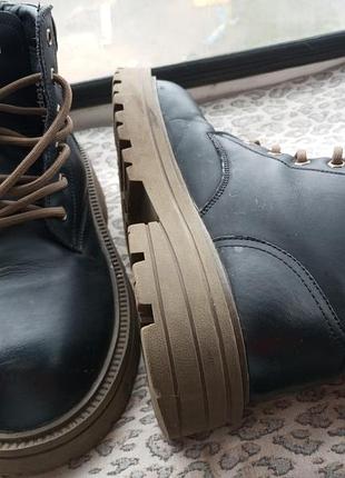 Ботіль'они жіночі українського виробника stepin з натуральної шкіри та штучного хутра,підошва з пвх.