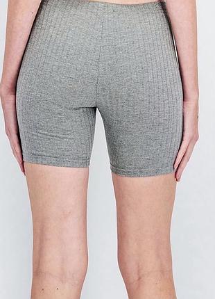 Велосипедки шорты в рубчик