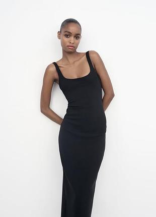 Платье миди zara