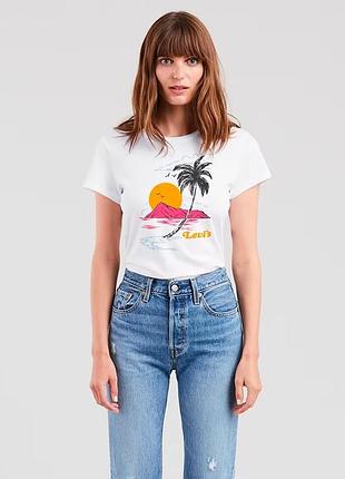 Футболка levi’s palm scene graphic tee